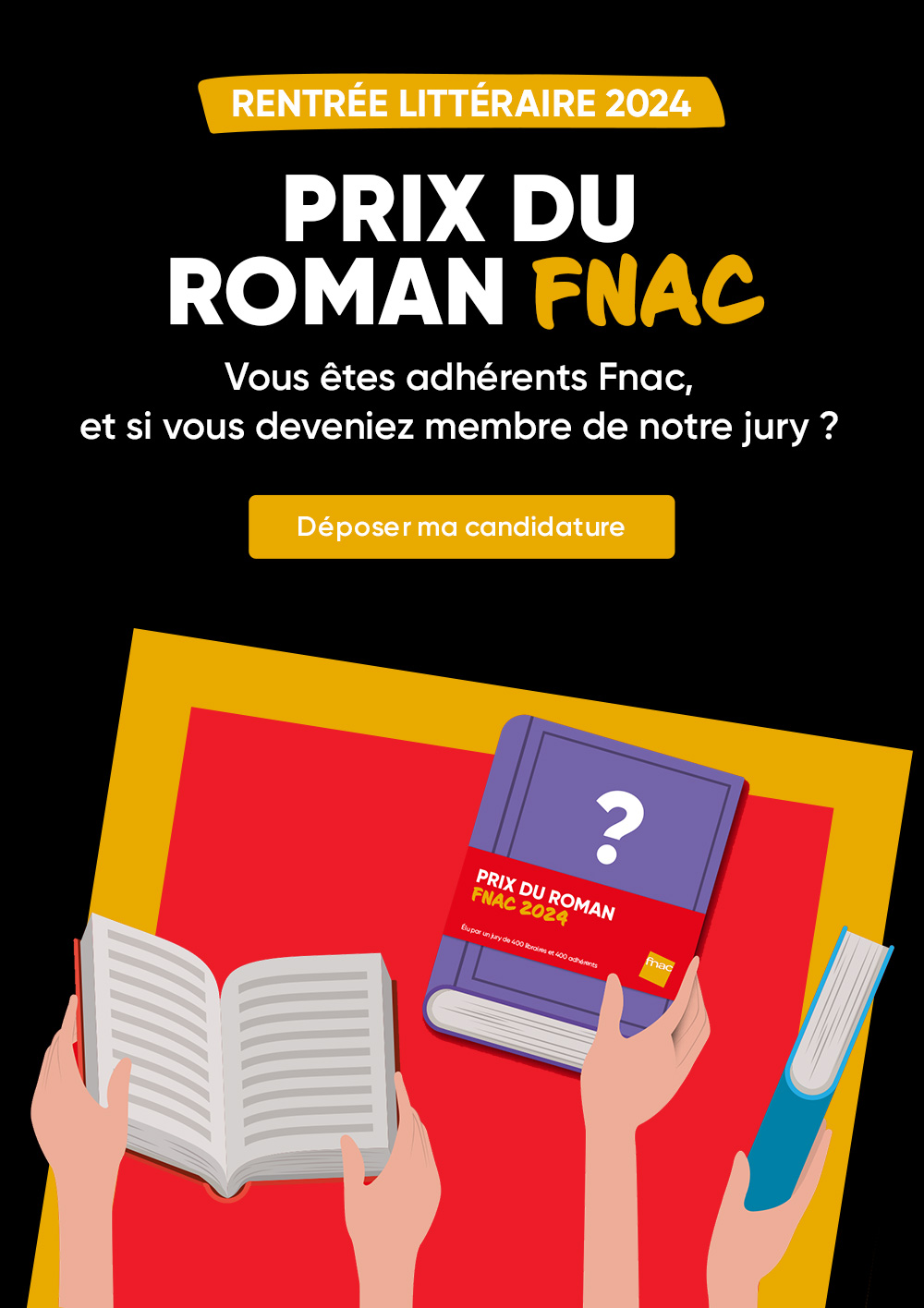 Prix du roman Fnac 2024 fnac