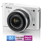 Nikon 1 J1 Blanc Laqué