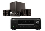 Denon AVR-1312 noir + Klipsch HDT-300 noir
