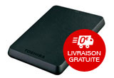Disque Dur Toshiba 1 To Noir USB 3.0 & USB 2.0