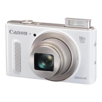 canon powershot sx610 hs blanc appareil photo numérique compact canon