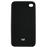 Fnac Coque Silikon Skin pour iPhone 4 - 4S - Noire_0