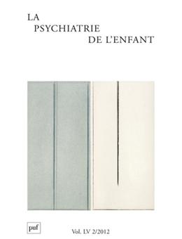janvier 2013 Editeur Puf Collection Revue Psychiatrie De L'enfant