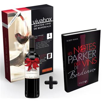 Vivabox Coffret 2 en 1 Grands Vins de Bordeaux Coffrets Cadeaux