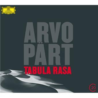 Tabula rasa - Arvo Pärt - CD album - Fnac.com