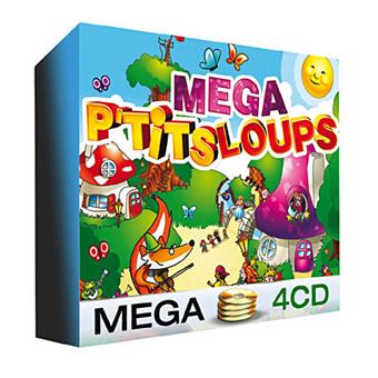 Méga p tits loups CD Compilation musiques pour enfant CD album Achat prix fnac