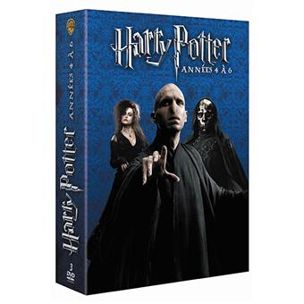 Harry Potter Coffret Harry Potter Les Années 4 à 6 Coffret DVD
