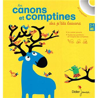Les Canons Et Comptines Des P Tits Lascars Livre Avec Un Cd Audio Livre Cd Collectif Achat