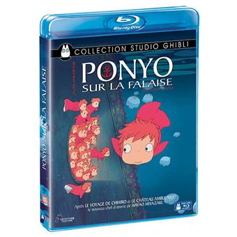 Ponyo sur la falaise Blu ray Blu Ray Hayao Miyazaki Achat & prix