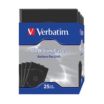 Verbatim boîtiers de rangement DVD Rangement micro Soldes d'hiver