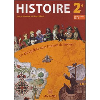 Histoire 2nde Livre de l'élève - broché - Guillaume Le ...