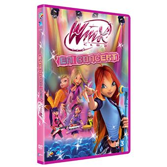 Winx Club Les Winx Club en concert Coffret DVD DVD Zone 2 Fnac
