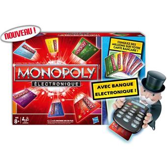 Hasbro Monopoly Electronique Jeu de stratégie Acheter sur Fnac