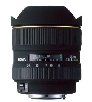Sigma DG EX HSM 12 24 mm f/4.5 5.6, Monture Nikon Objectif zoom