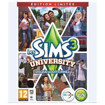 Les Sims 3 University Edition Limitée sur PC/Mac Jeux vidéo Fnac