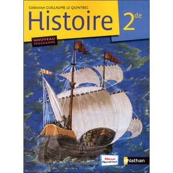Histoire 2nde Livre de l'élève - Edition 2006 - broché ...