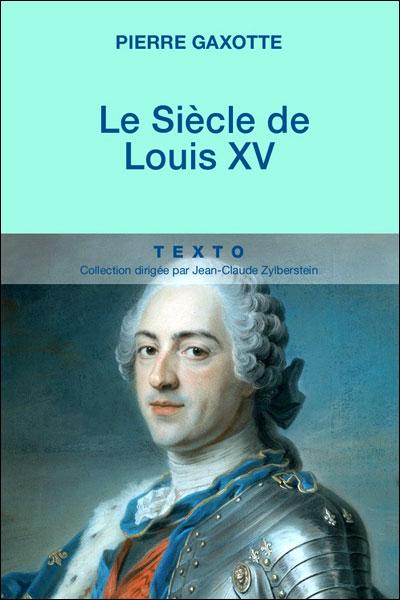 Couverture de Le siècle de Louis XV