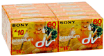 Sony DVM 60PR - Premium - Mini-cassette vidéo - 10 x 60min