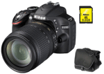NIKON D3200 + 18-105VR + SD 8GB + BAG