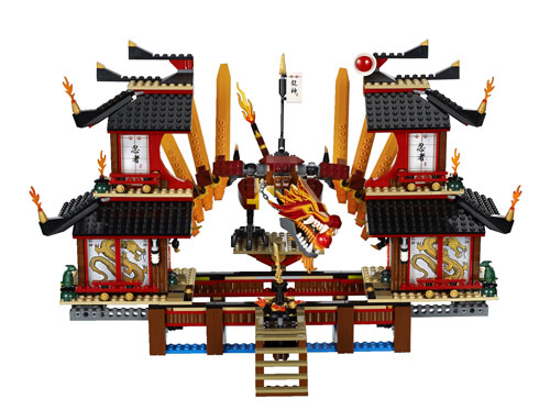 Notice montage lego ninjago temple de feu