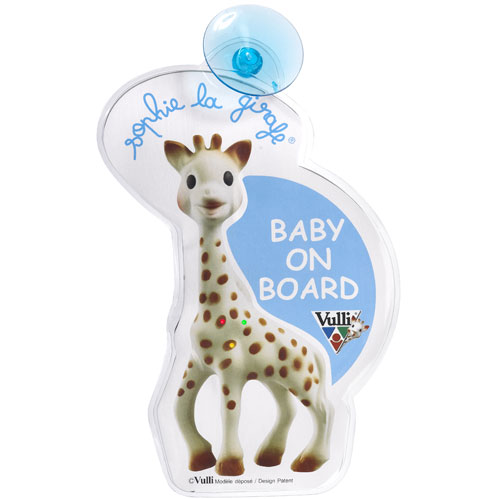Vulli - Sophie la Girafe - Flash Baby On Board pour 9