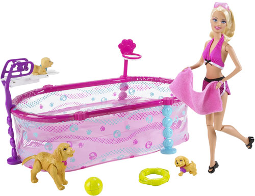 Mattel Barbie Barbie chiots nageurs pour 327