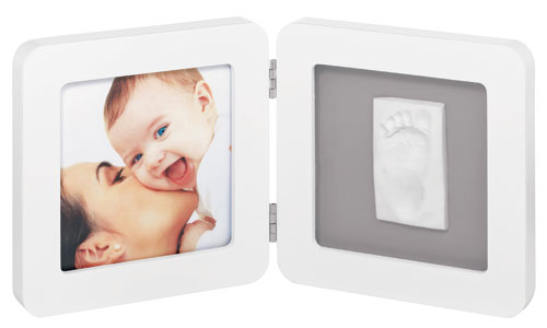 Baby Art Print Frame - Cadre Photo - Blanc/Gris pour 24