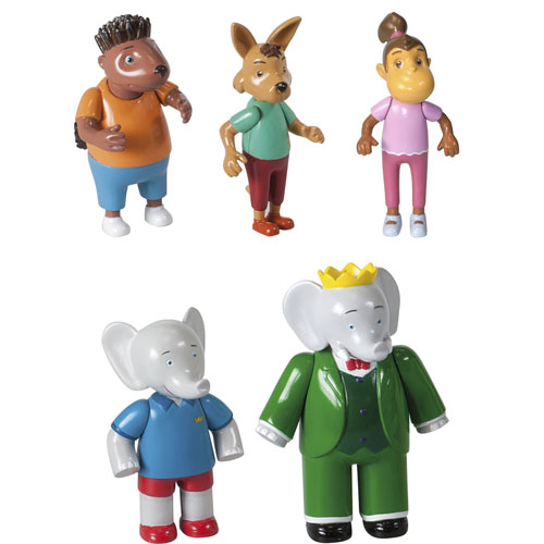 Lansay Pack de 5 Figurines Articules Badou pour 20