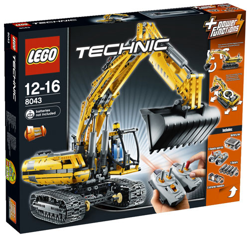 LEGO Technic 8043 La pelleteuse motorise pour 900