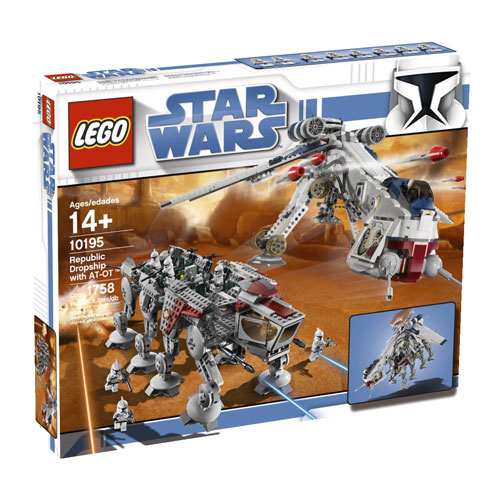 LEGO Star Wars 10195 Republic Dropship with ATOT Walker pour 989
