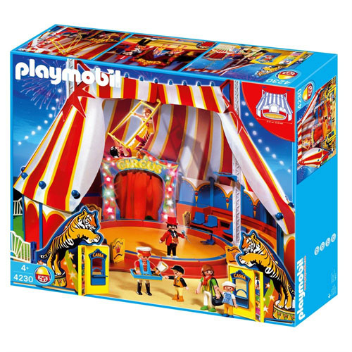 Playmobil 4230 Grand chapiteau de cirque pour 454