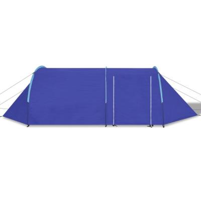 Tienda De Campaña Vidaxl Para 4 Personas Azul Marino Y Azul Claro