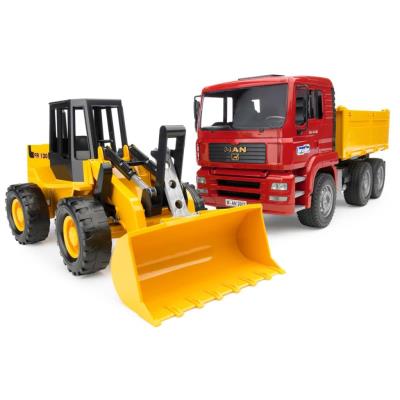 Camion Obras Man C/excavadora -cr14-
