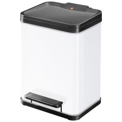 Cubo Con Pedal Oko Duo Plus Tamaño M 2x9 L Blanco 0622-230