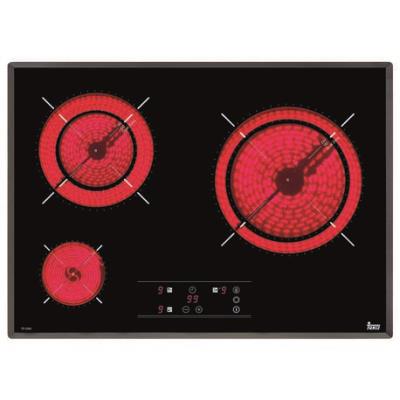Placa Vitrocerámica Teka Tr 5300 3 Zonas 60cm 4750w Negro