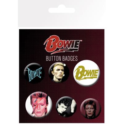 Pack de chapas David Bowie Mix