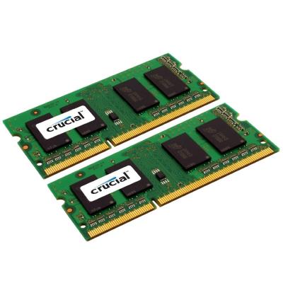 Crucial 4GB (2x2GB) DDR2 667MHz PC2-5300 SODIMM 200pin for Mac