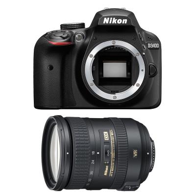 Pack Nikon D3400 + AF-S DX 18-200 mm f/3.5-5.6G ED VR II