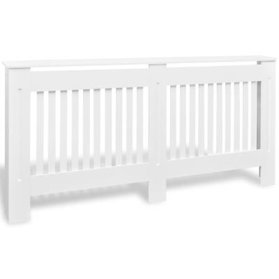 Cubierta Para El Radiador Blanco Mdf 172 Cm