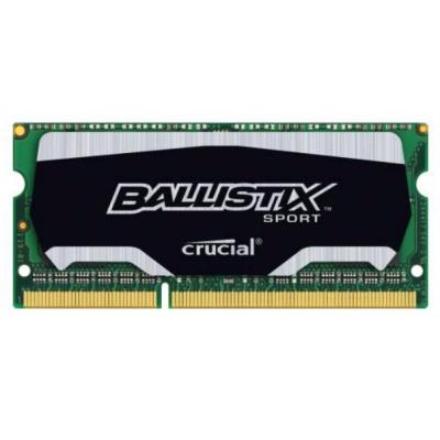 Crucial Ballistix Sport 8GB DDR3 PC3-12800 1866 204pin CL10
