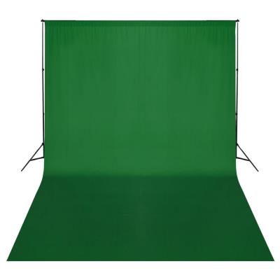 Sistema Desoporte Parafondos Fotográficos Verde 500 X 300 Cm