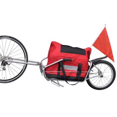 Remolque De Bicicleta Con Bolsa Almacenamiento - Una Rueda