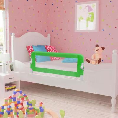 Barandilla De Seguridad Infantil Para La Cama Vidaxl, Color Verde 102 X 42 Cm