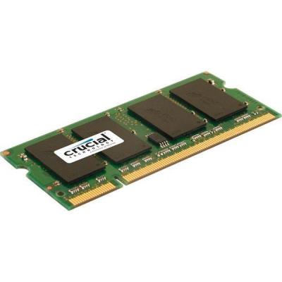 Crucial Memoria portatil 4 GB DDR2-667 - PC2-5300 - CL5 (CT51264AC667)
