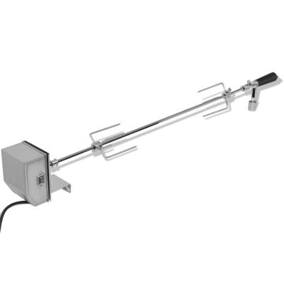 Espetón Para Asados/barbacoa Con Motor Profesional Acero 1200 Mm