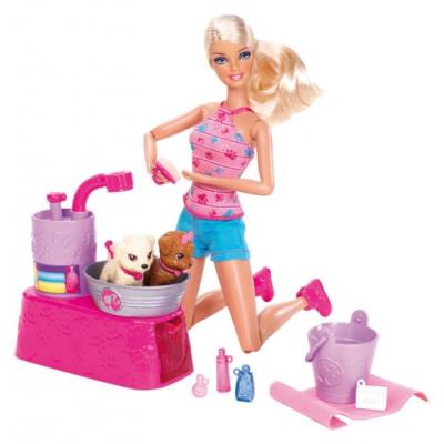 Barbie Baña a sus Perritos