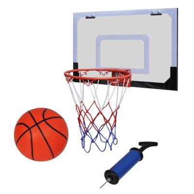 Aro De Baloncesto Con Red Y Tablero, Pelota Pompa, Naranja Vidaxl