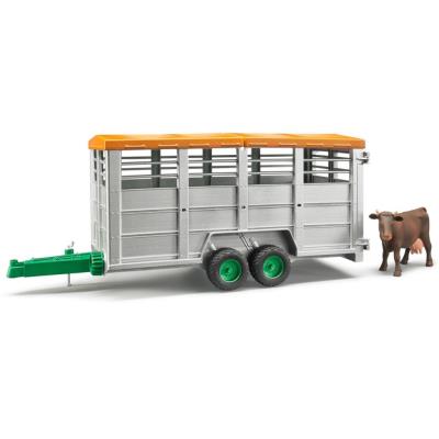 Bruder 2227 Camión Transporte De Ganado Con Una Vaca