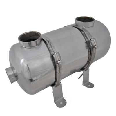 Intercambiador De Calor Para Piscina, 355 X 134 Mm, 40 Kw