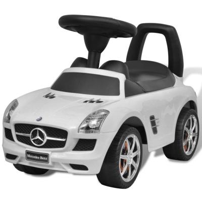 Mercedes Benz Coche Correpasillos Blanco Vidaxl
